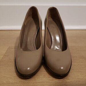 Marni Italian Nude Leather Pumps